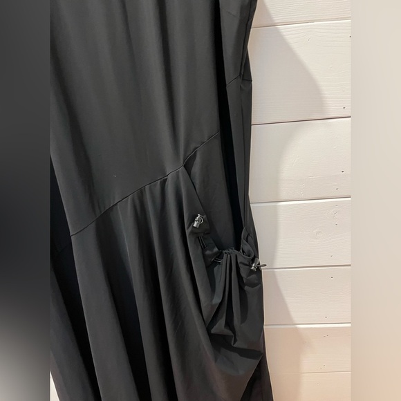 📍 🖤 Asymmetrical Sleeveless Black Dress – MARLA WYNNE🖤 size 2X - Picture 7 of 10